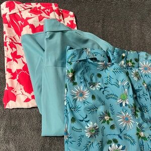 3 button down blouses